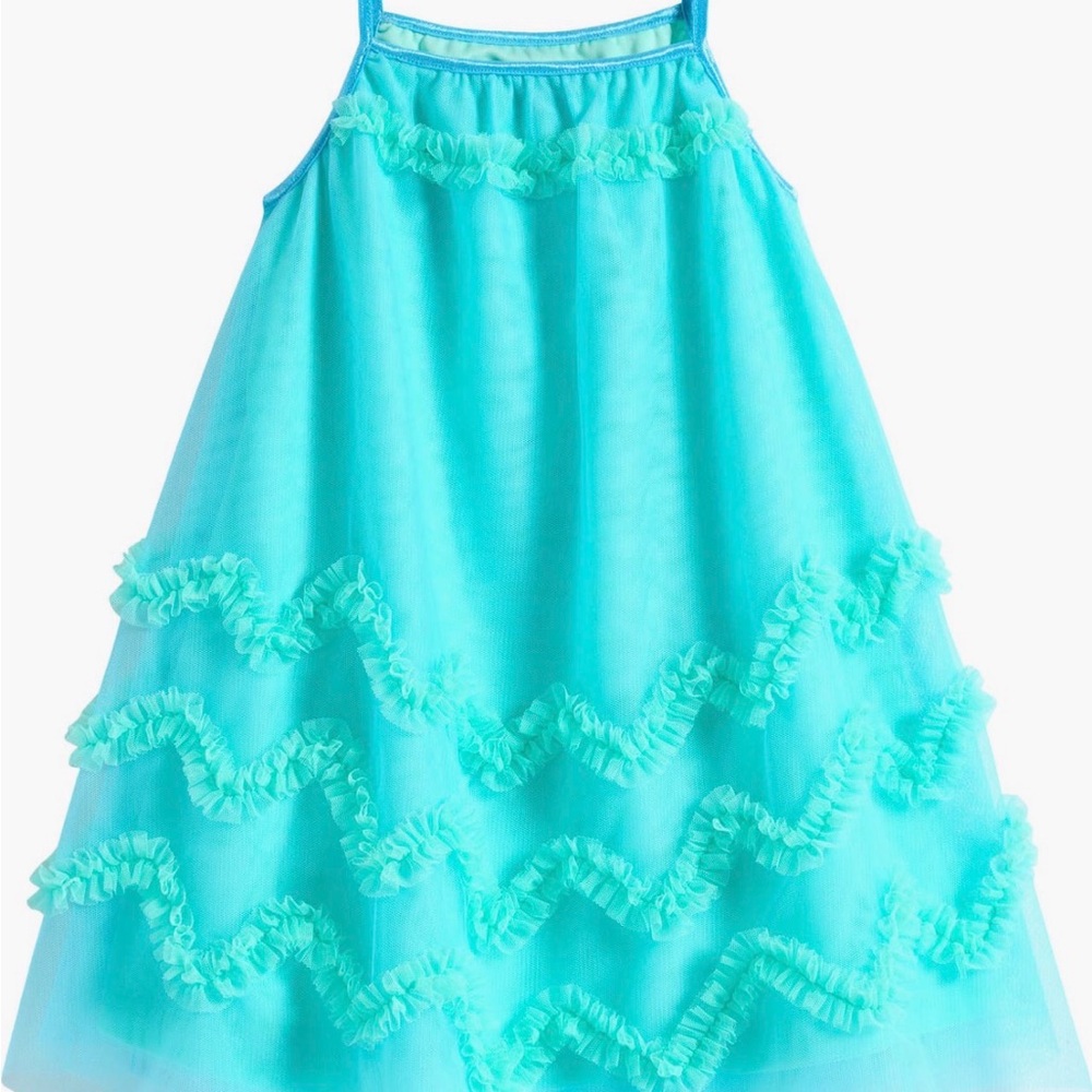 Teal Float Dress